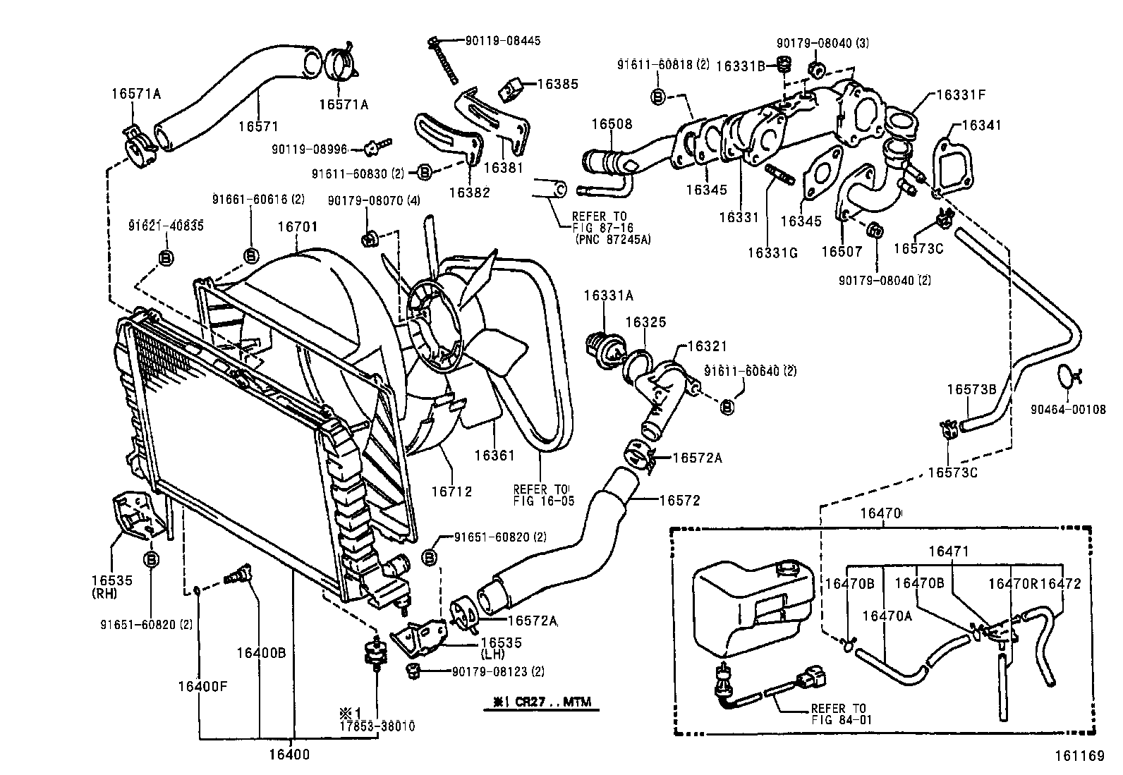 16400-64512 RADIATOR ASSY product image