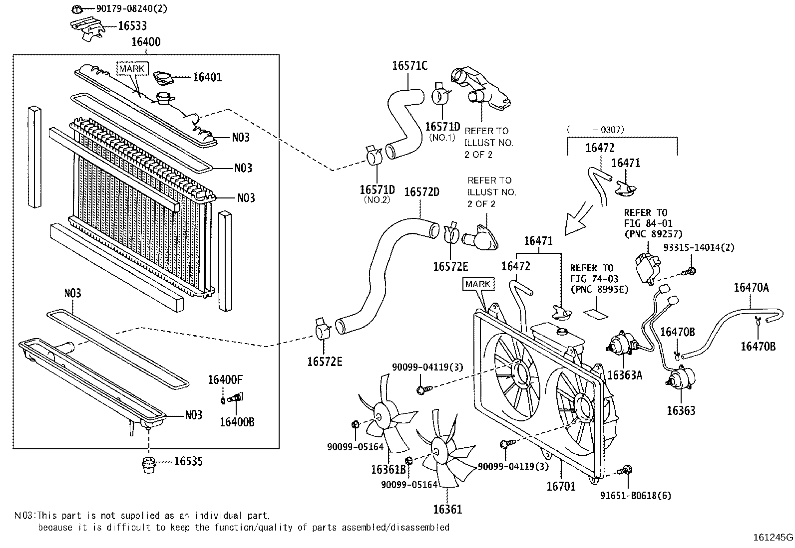 16361-50070 FAN product image