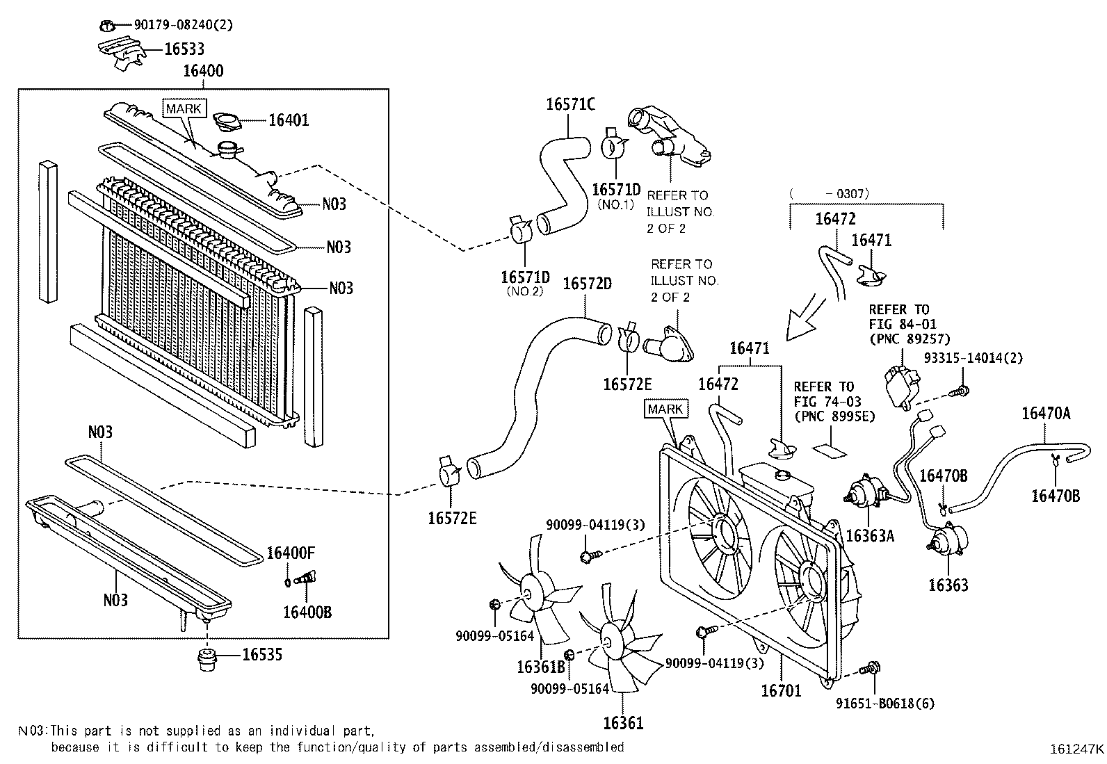 16361-50070 FAN product image