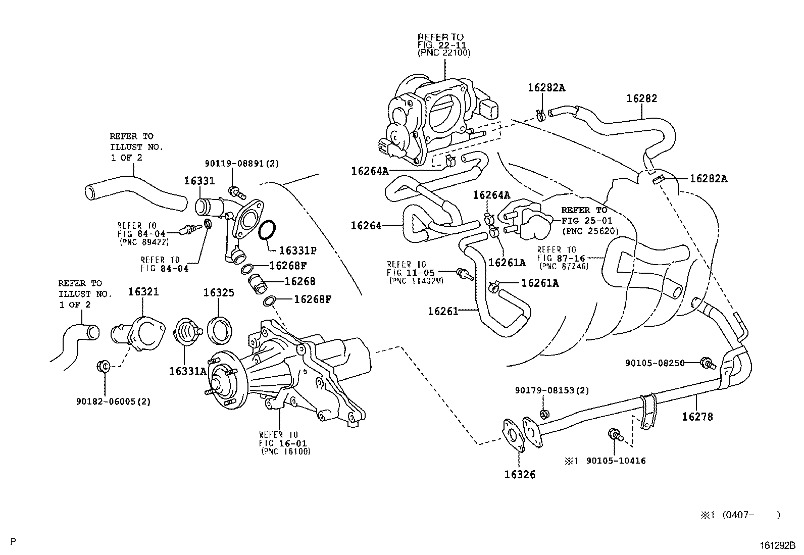 16363-46110 MOTOR, COOLING FAN product image