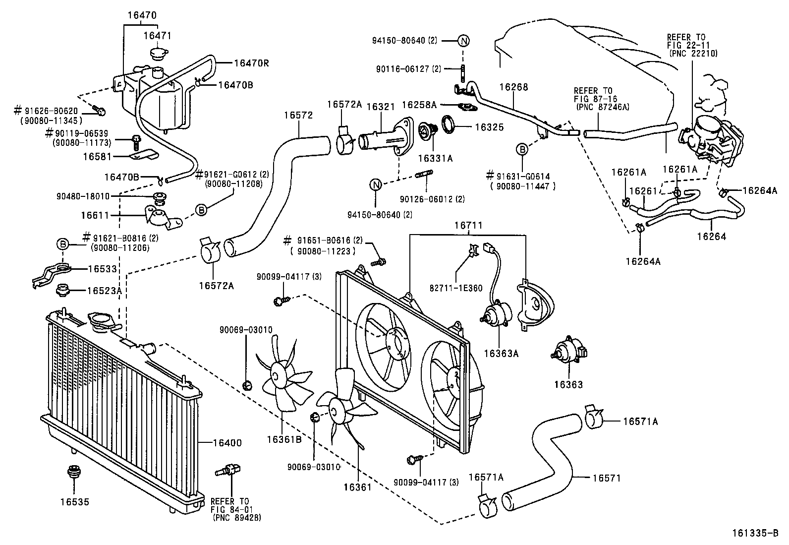 Toyota 16400-0H050 RADIATOR ASSY