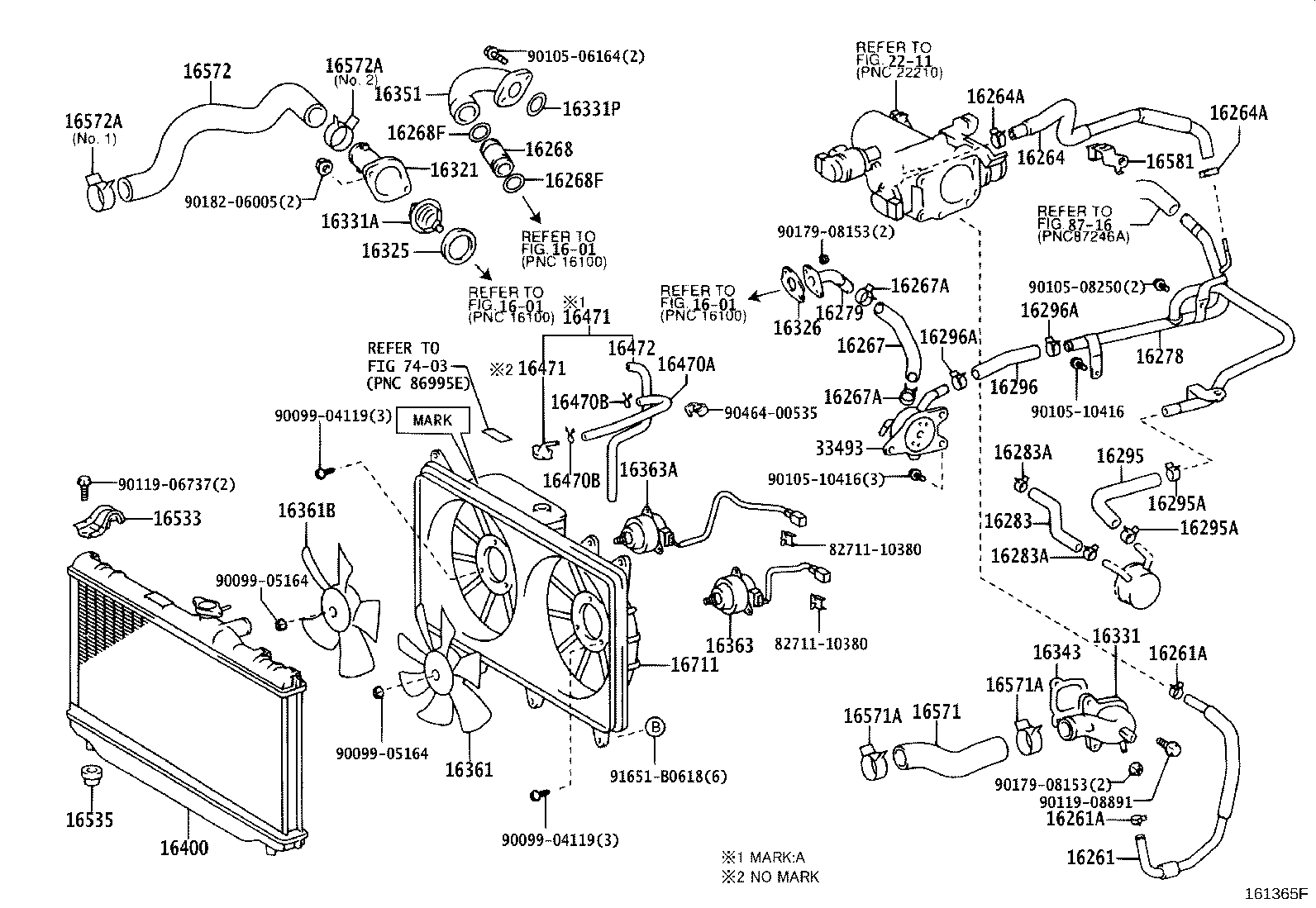 16381-70060 BAR, FAN BELT ADJUSTING product image