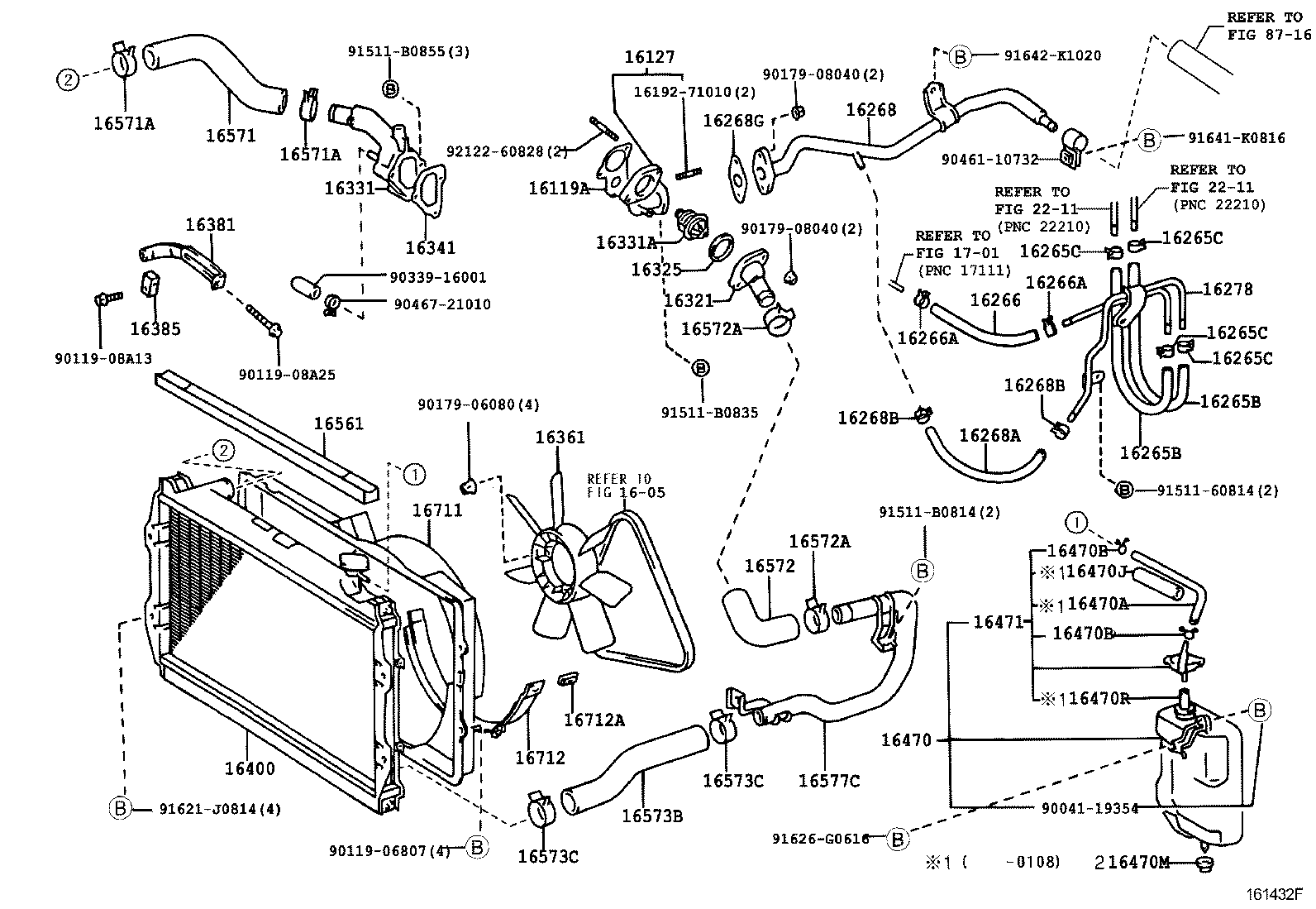 16400-75230 RADIATOR ASSY product image