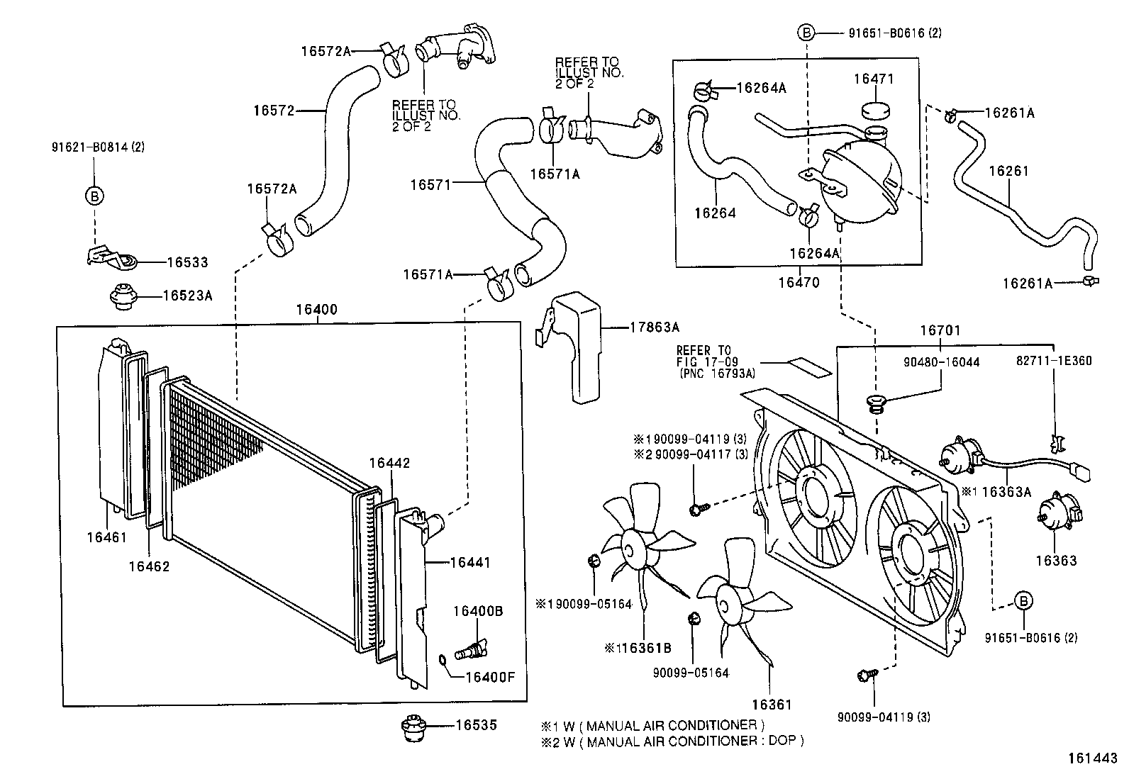 16264-22090 HOSE, WATER BY-PASS, NO.2 product image