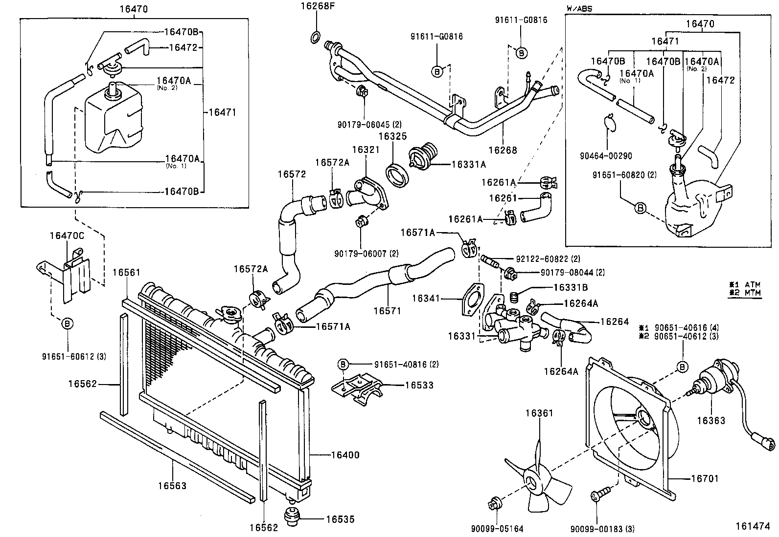 16304-74130 OUTLET, WATER product image