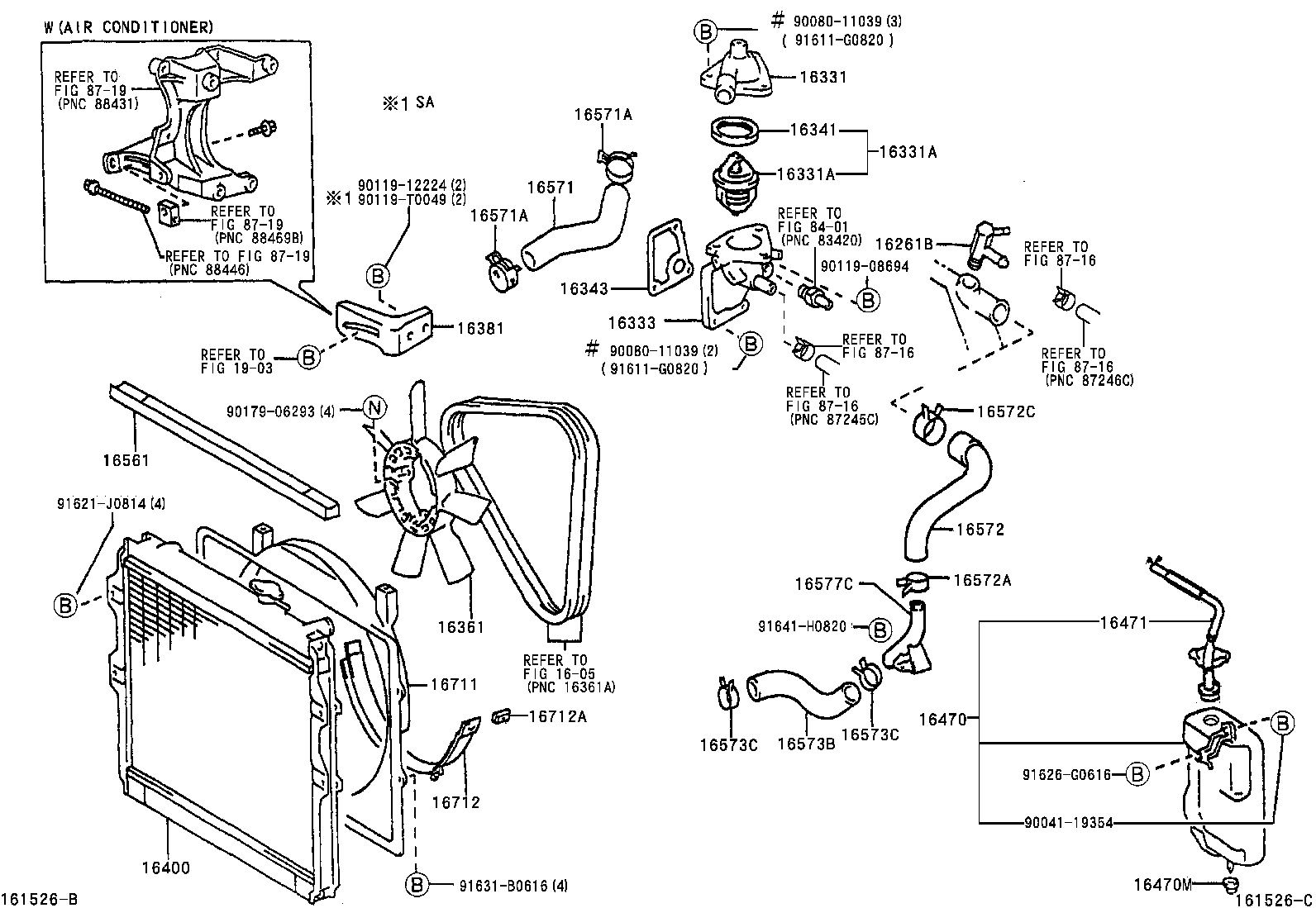 16361-0L010 FAN product image