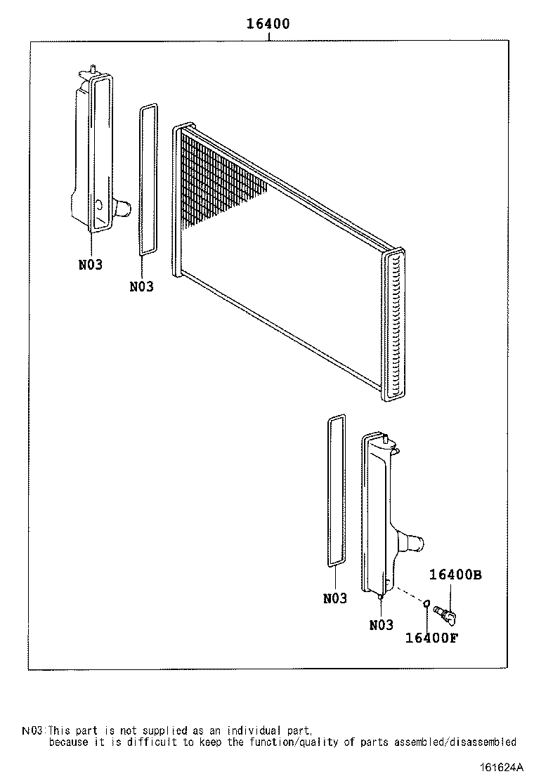 16268-22120 PIPE, WATER BY-PASS, NO.1 product image