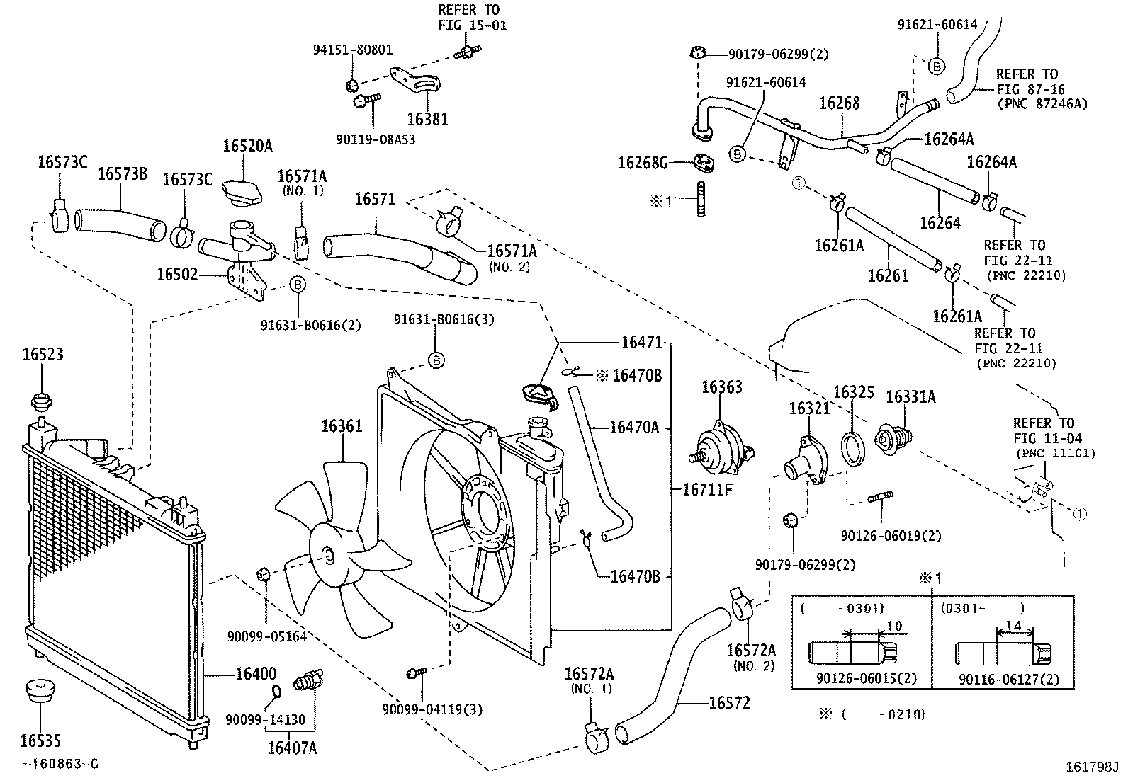 16400-23111 RADIATOR ASSY product image