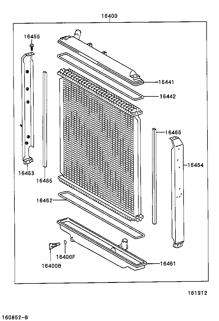 16261-78160 HOSE, WATER BY-PASS, NO.2 product image