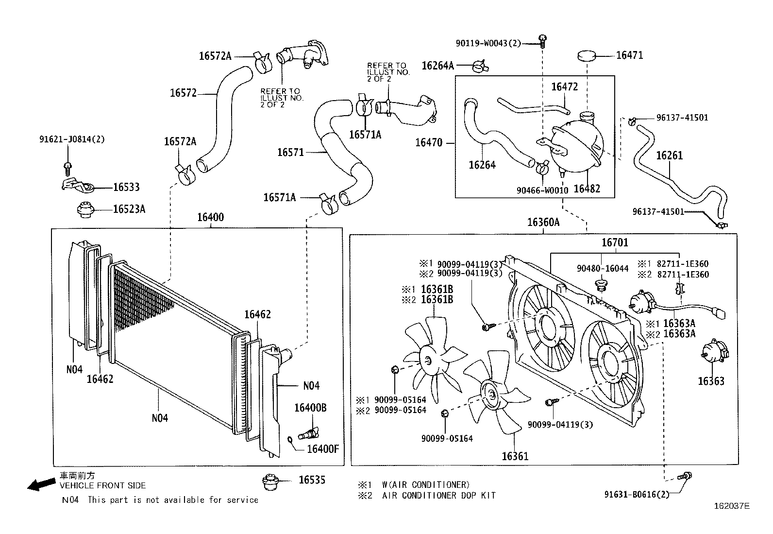 16360-0G100 FAN ASSY, W/MOTOR product image