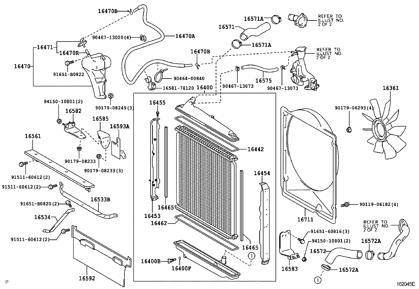 16303-78082 HOUSING, WATER OUTLET product image
