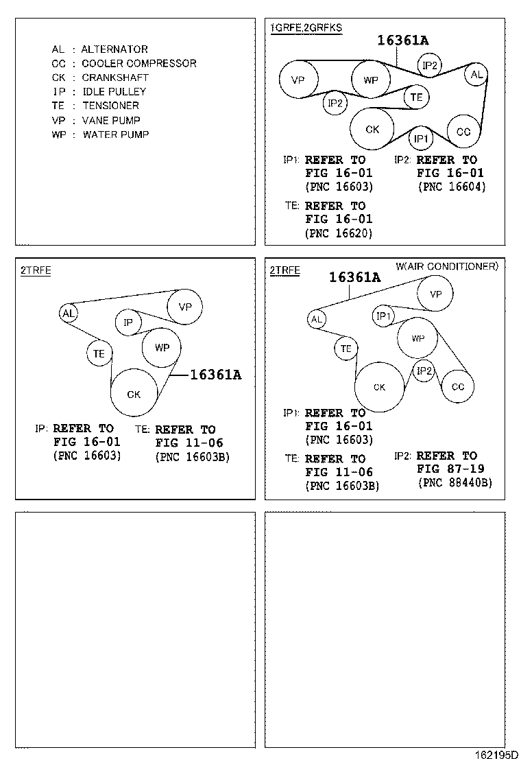 90916-A2001 BELT, V(FOR FAN & ALTERNATOR) product image