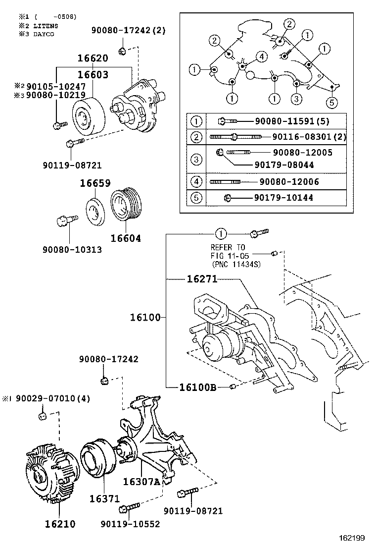 Thumbnail 3 for 16100-69407