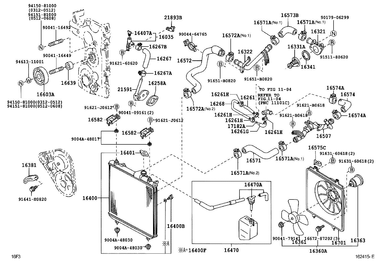 Thumbnail 4 for 16264-BZ020