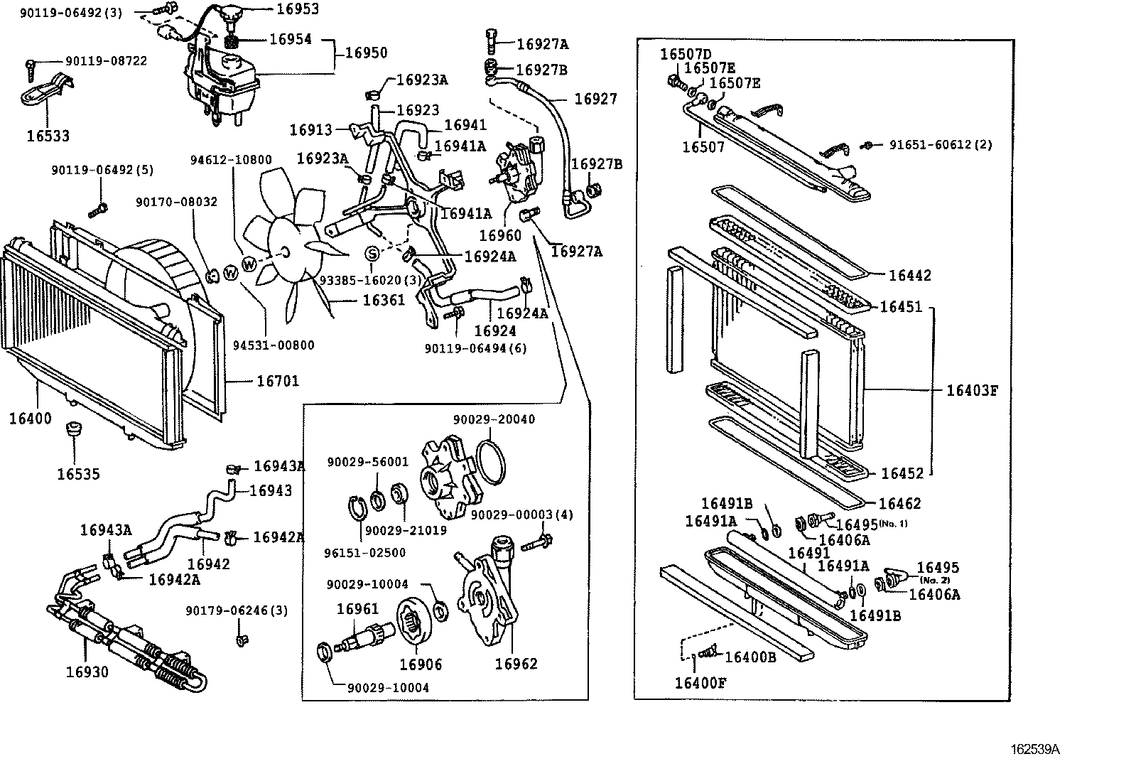 16400-50040 RADIATOR ASSY product image