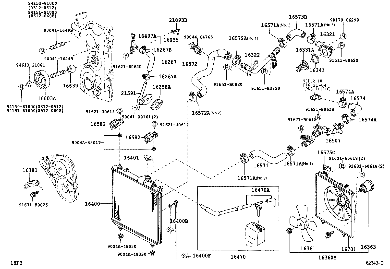 Thumbnail 2 for 16264-BZ020