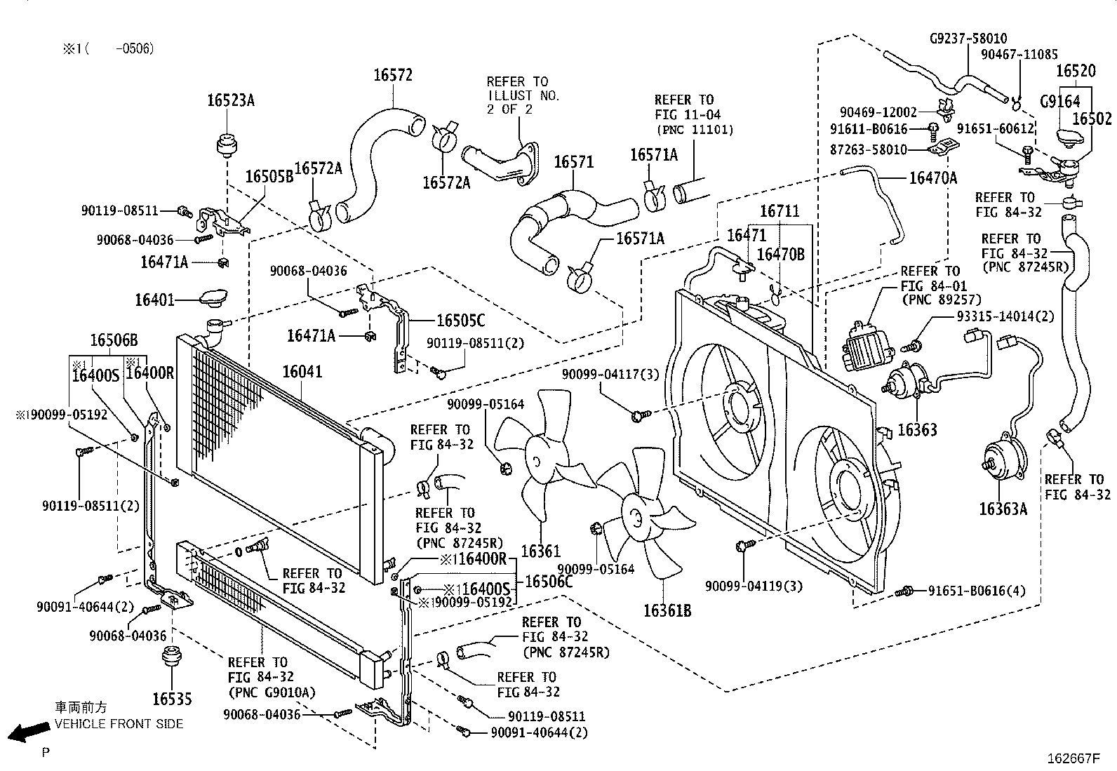 16572-28190 HOSE, RADIATOR, OUTLET product image