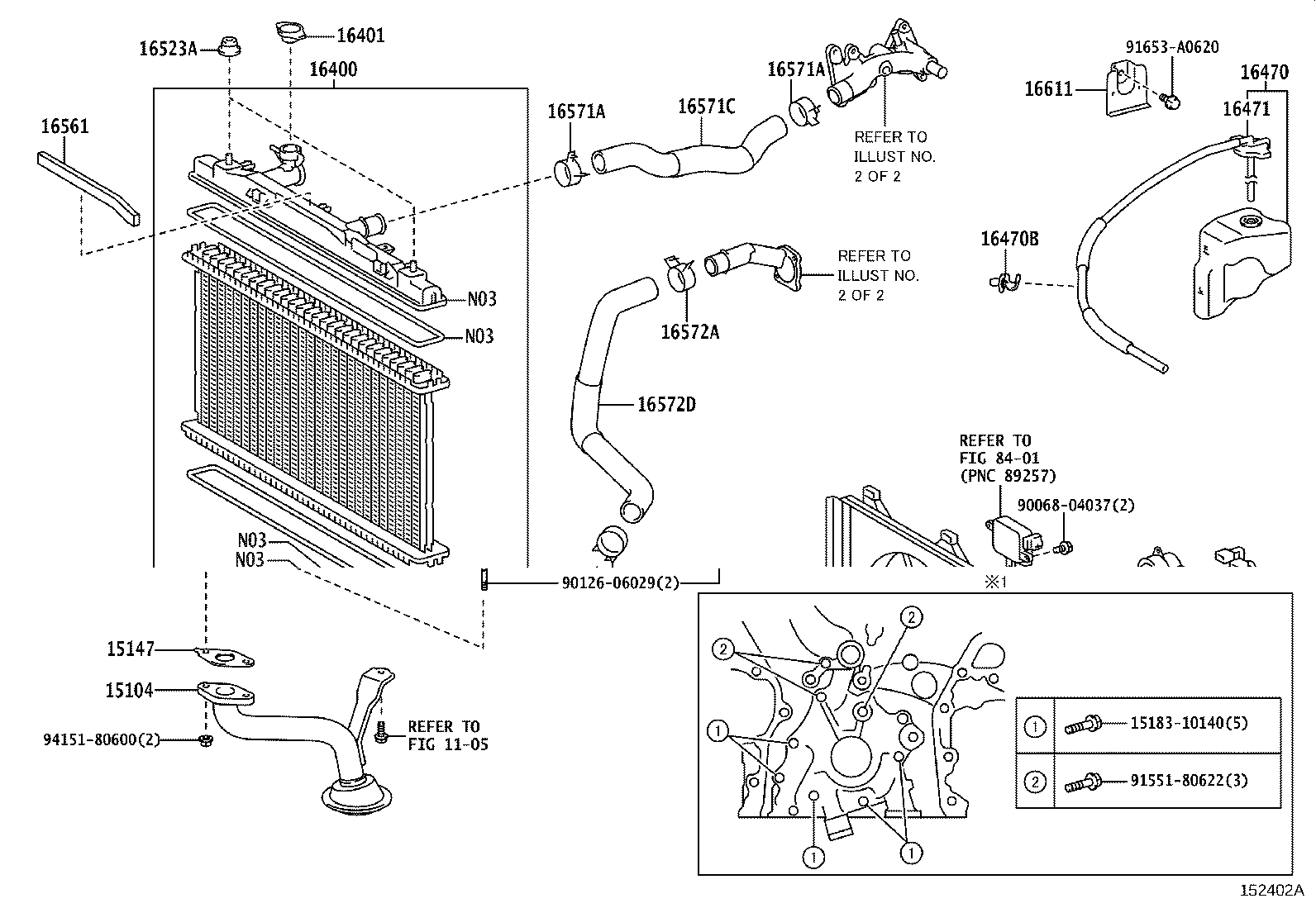 Toyota 90469-12014 CLAMP OR CLIP(FOR RADIATOR RESERVE TANK HOSE)