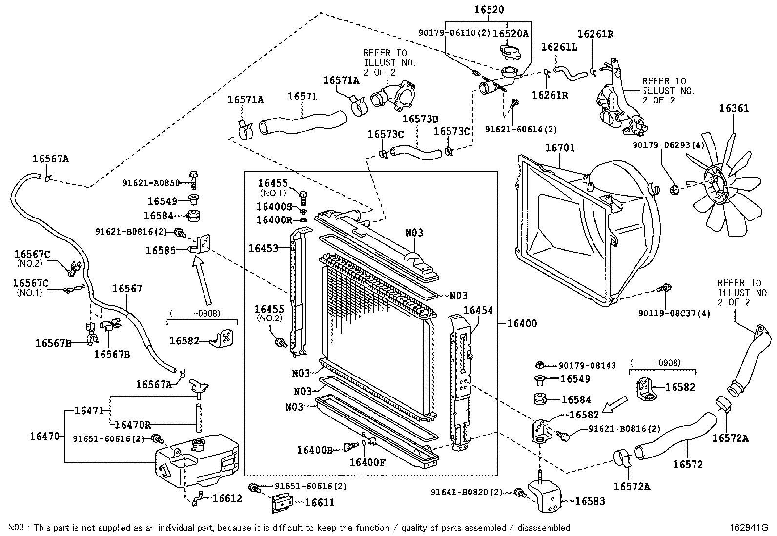 16381-58090 BAR, FAN BELT ADJUSTING product image