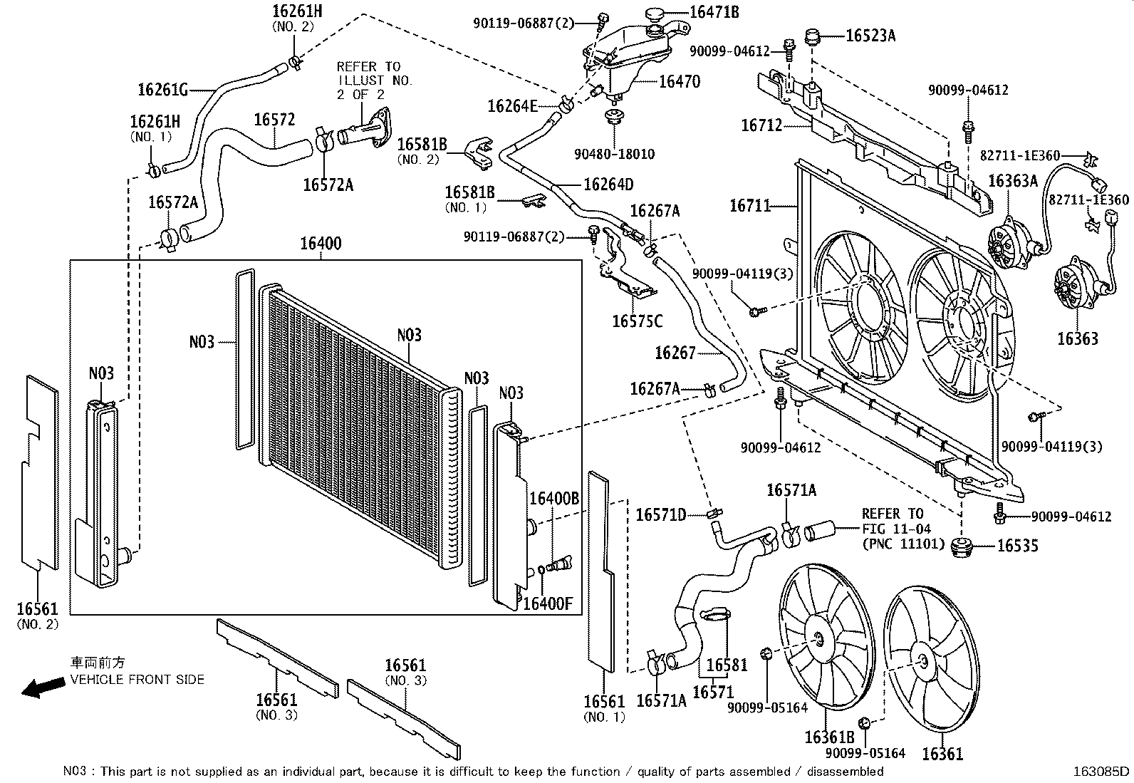 Toyota 90301-37005 RING, O(FOR WATER INLET HOUSING)