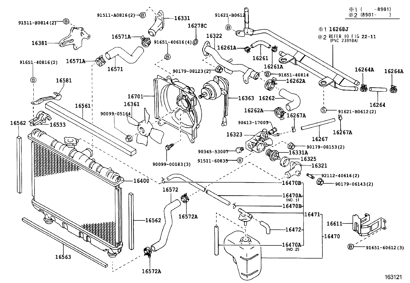 16304-74130 OUTLET, WATER product image