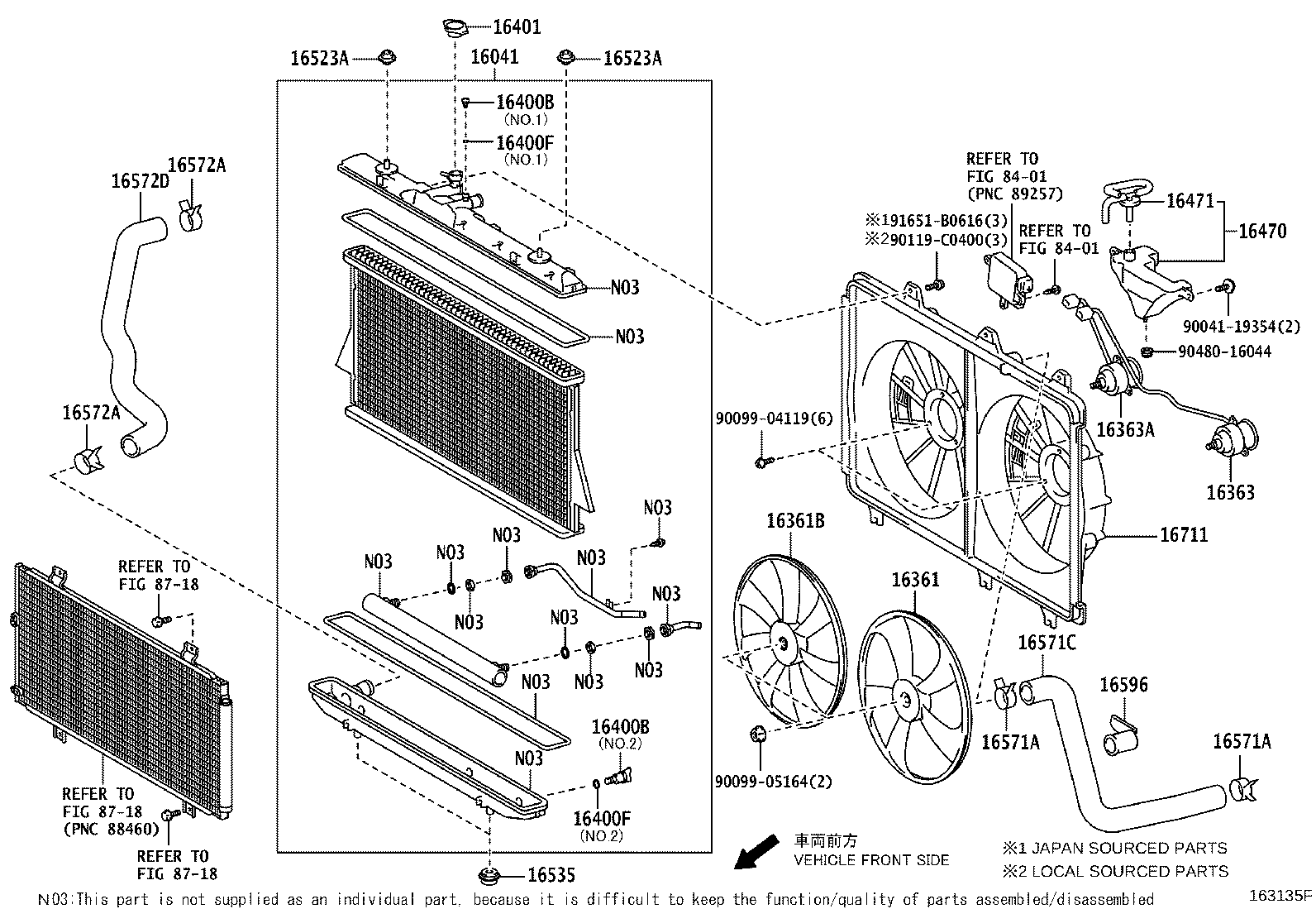 16361-0P200 FAN product image