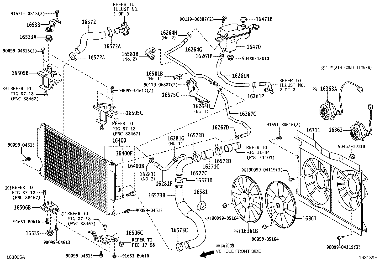 16361-0D170 FAN product image