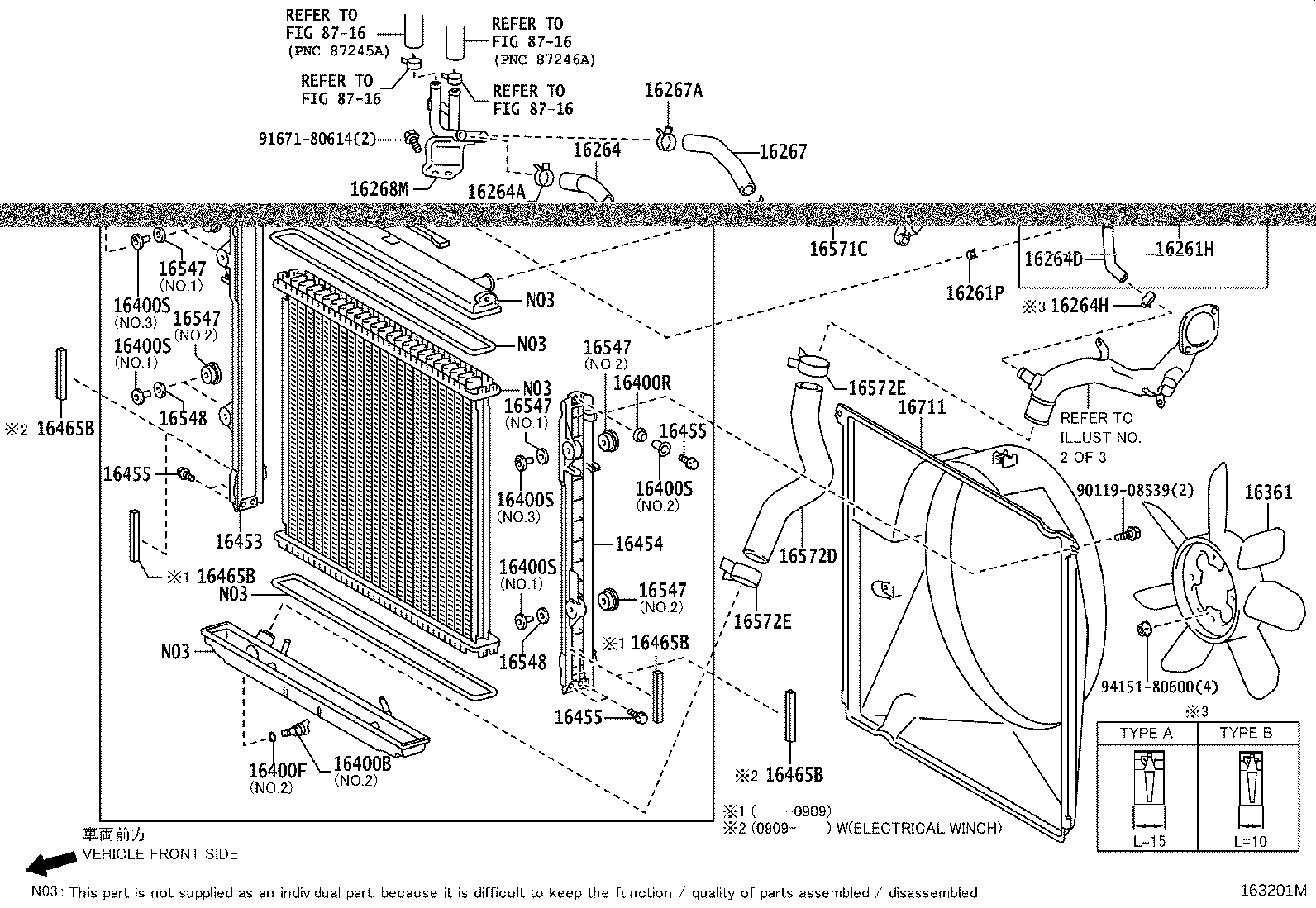 16400-31571 RADIATOR ASSY product image