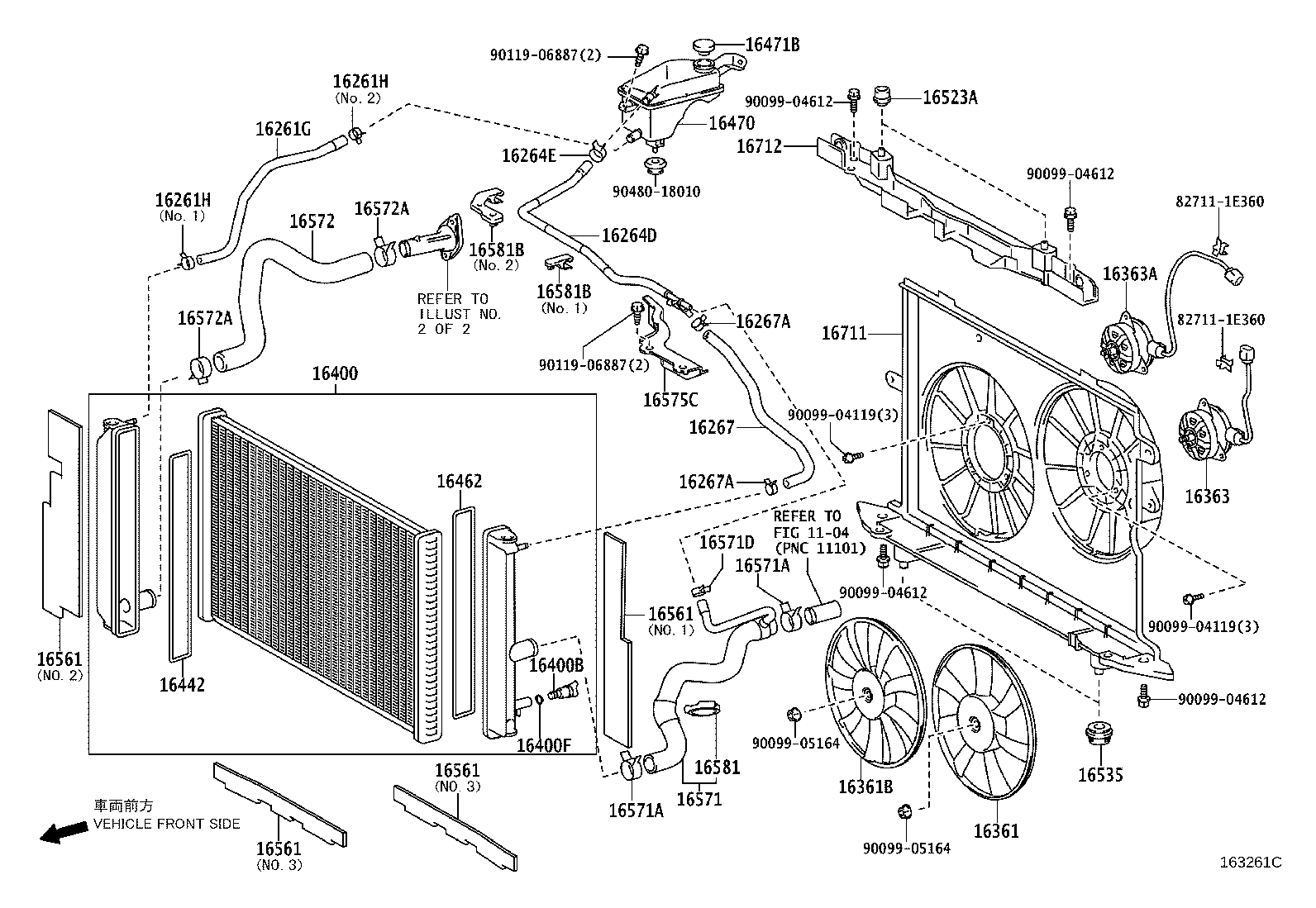 16400-31531 RADIATOR ASSY product image
