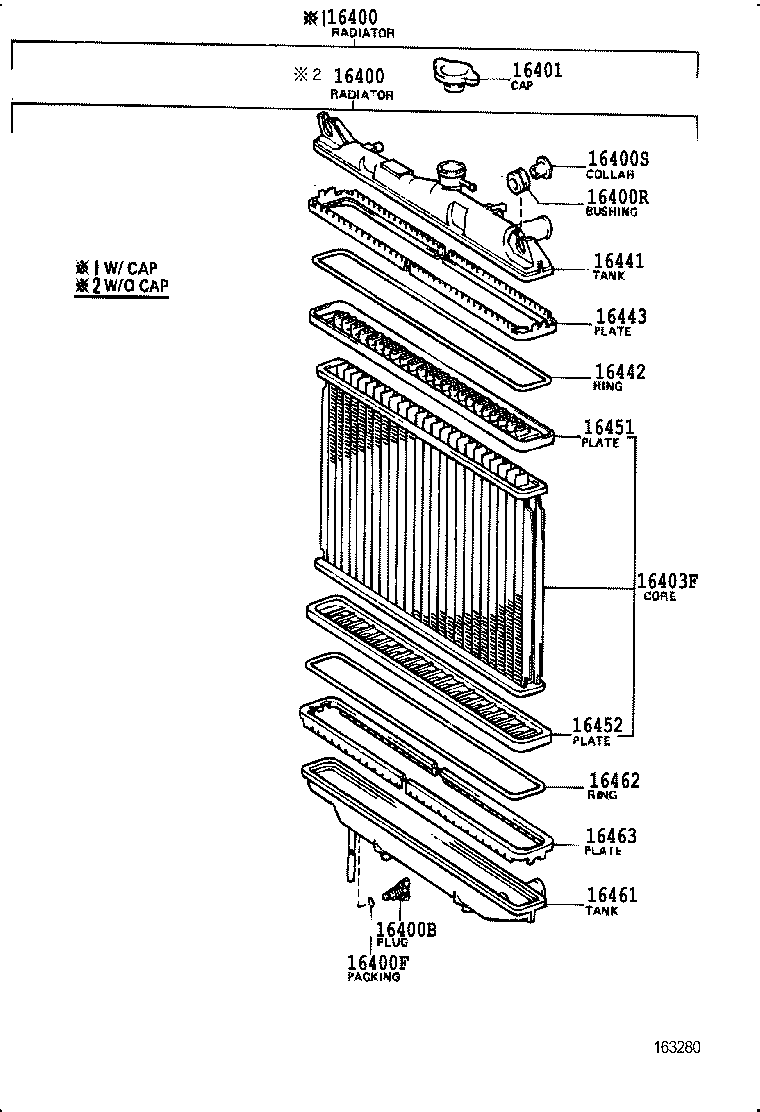 16381-38020 BAR, FAN BELT ADJUSTING product image