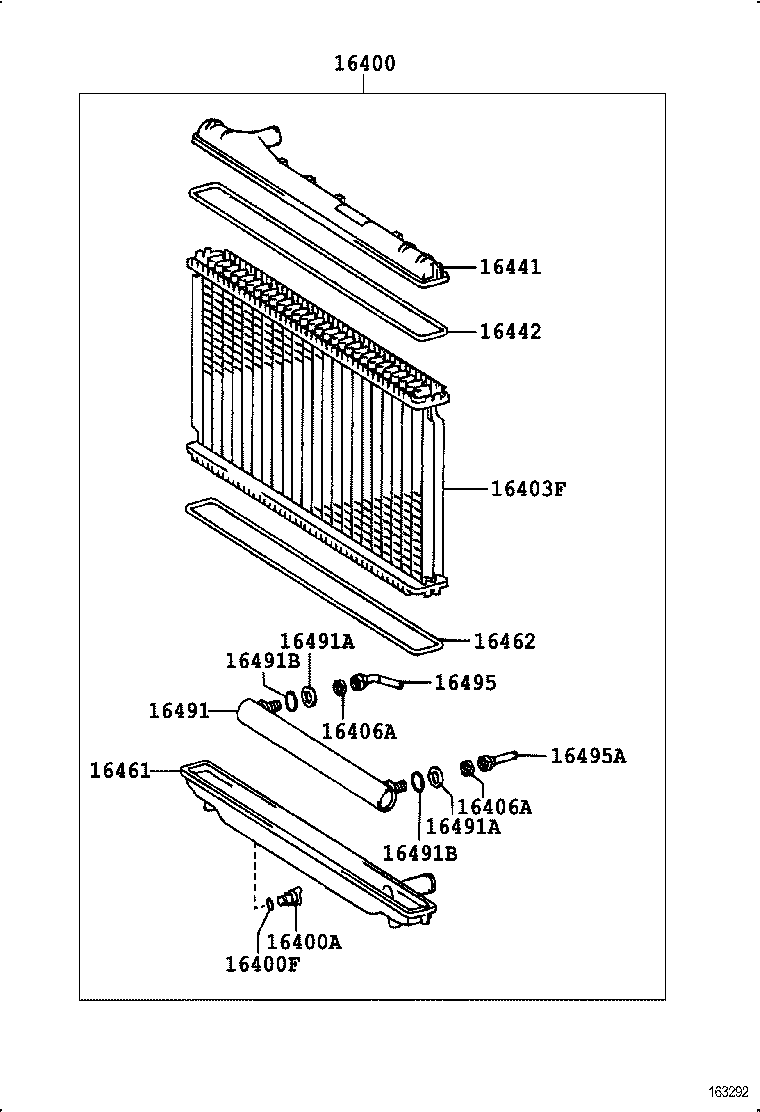 16400-0A032 RADIATOR ASSY product image