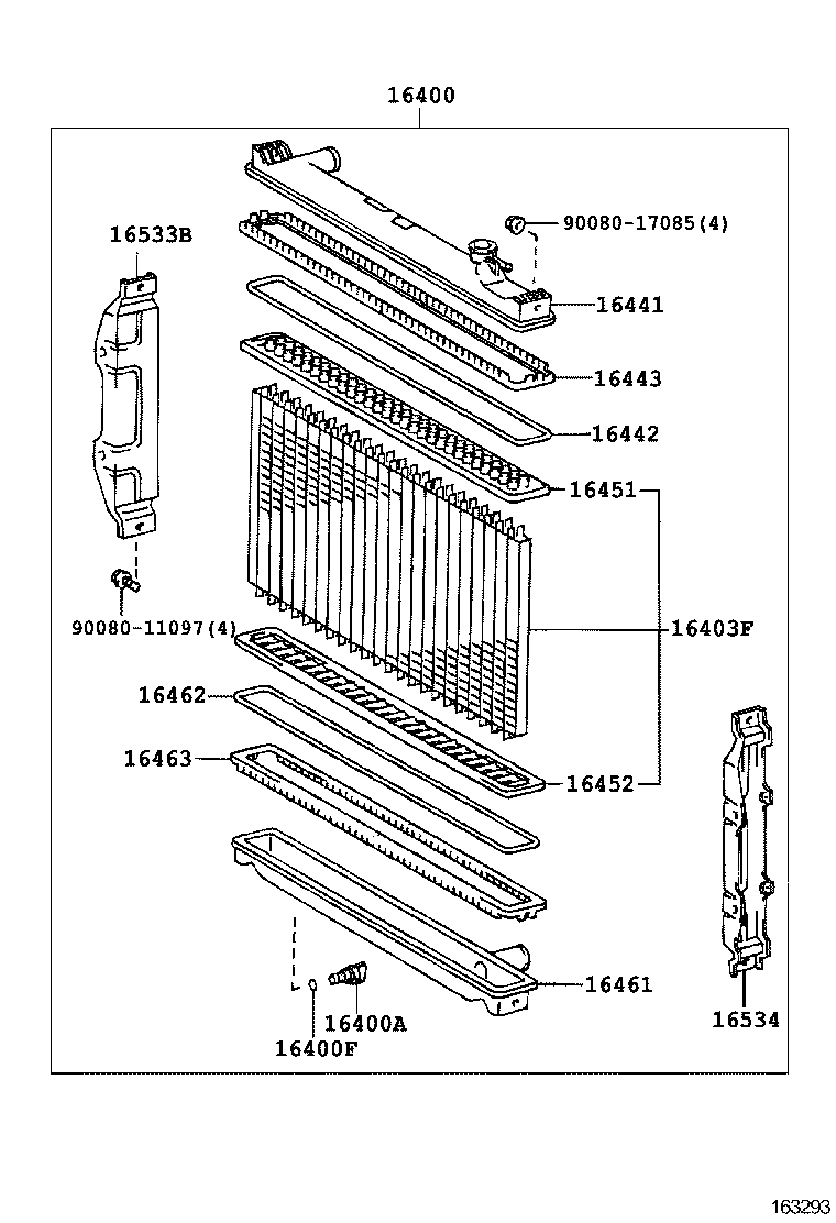 16572-65030 HOSE, RADIATOR, OUTLET product image