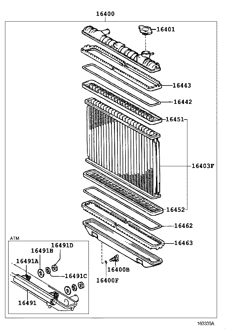 16470-70100 TANK ASSY, RADIATOR RESERVE product image