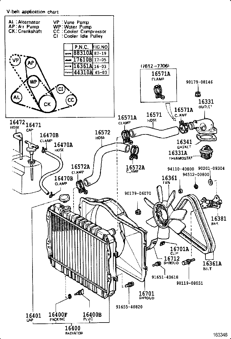 16331-45021 OUTLET, WATER product image