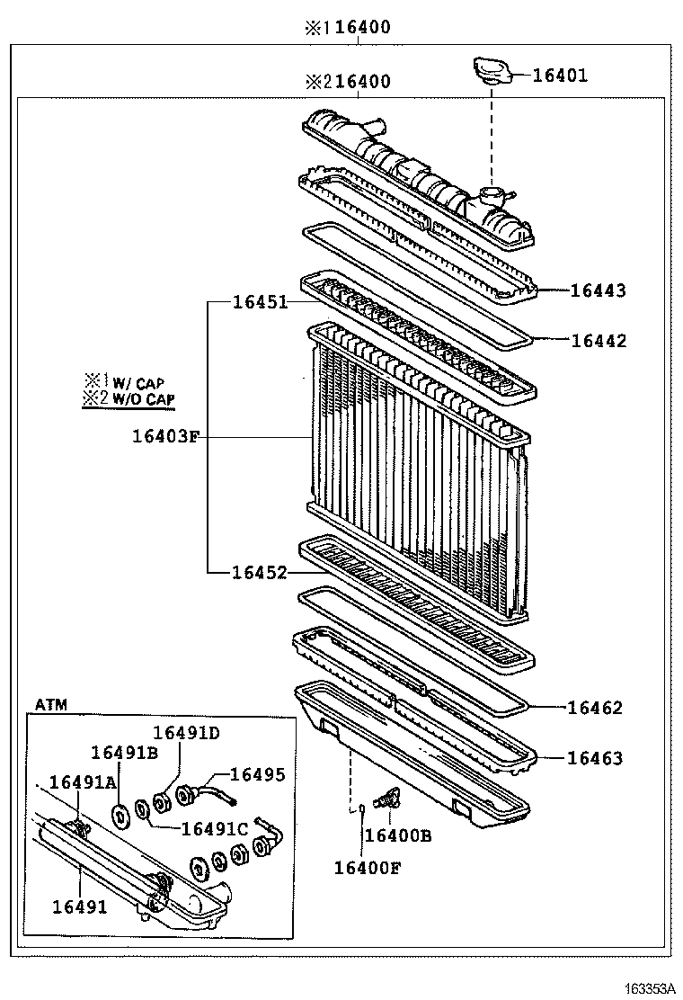 16381-70030 BAR, FAN BELT ADJUSTING product image