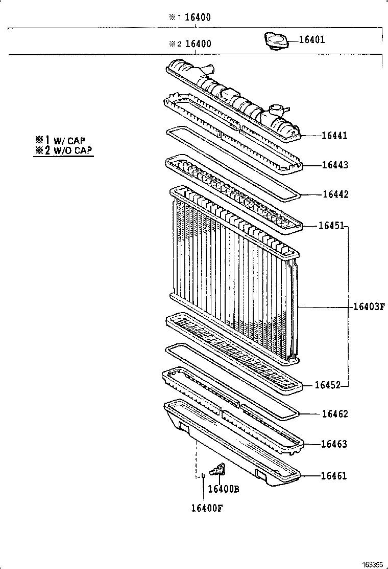 16309-71010 SHAFT SUB-ASSY, FAN DRIVE product image