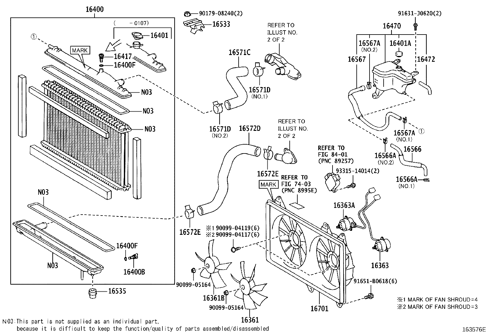 16361-50070 FAN product image