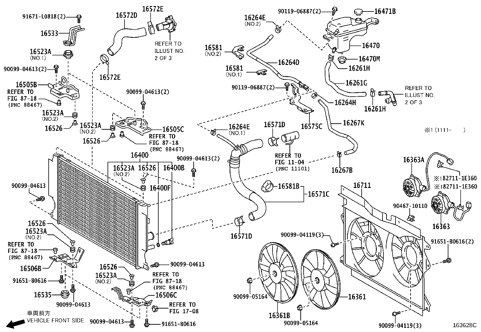 16381-37020 BAR, FAN BELT ADJUSTING product image