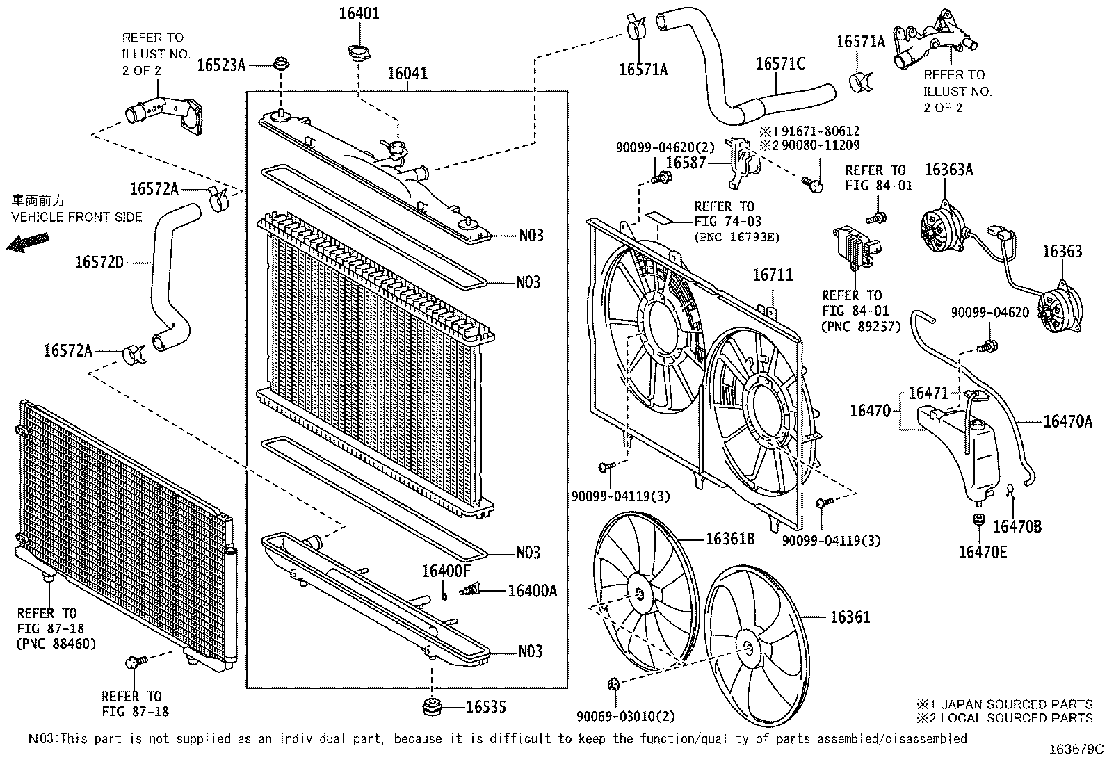 Toyota 16331-31200 OUTLET, WATER