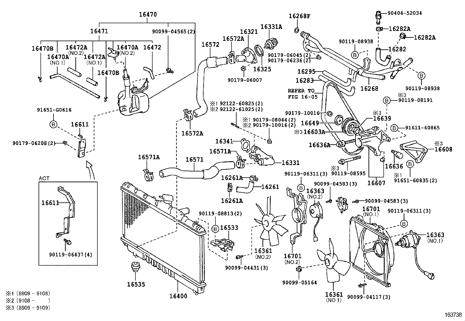 16304-88382 OUTLET, WATER product image