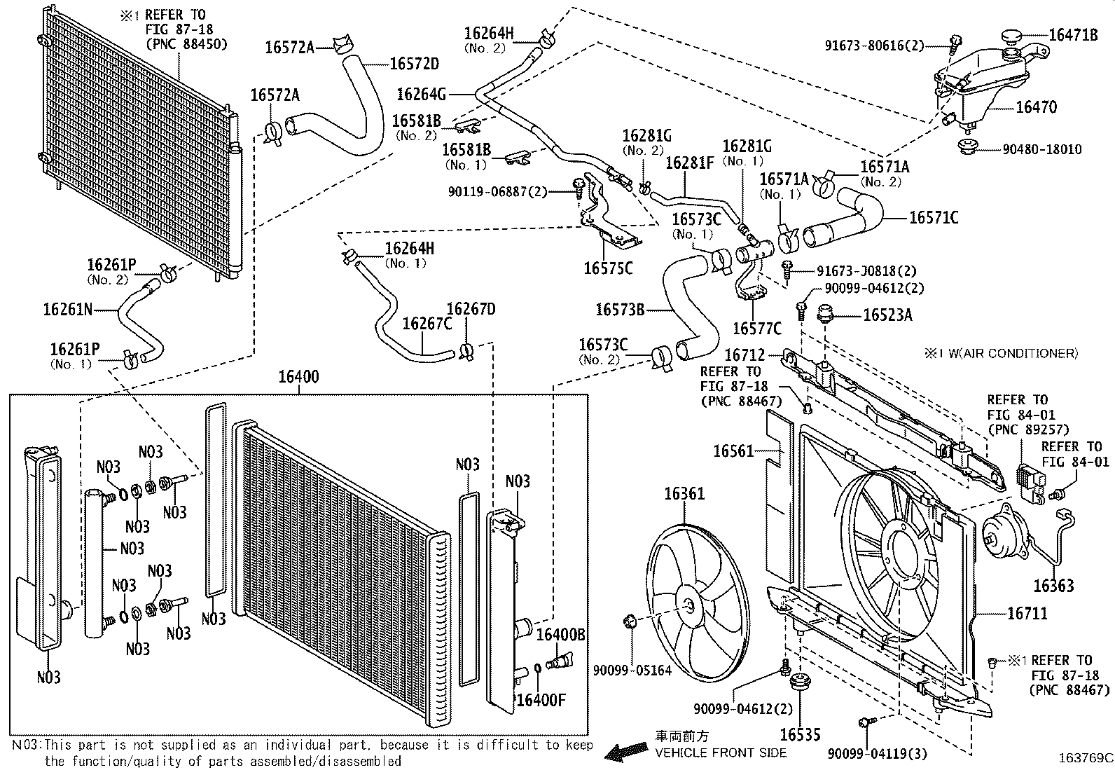 16206-33040 Water Bypass Pipe product image