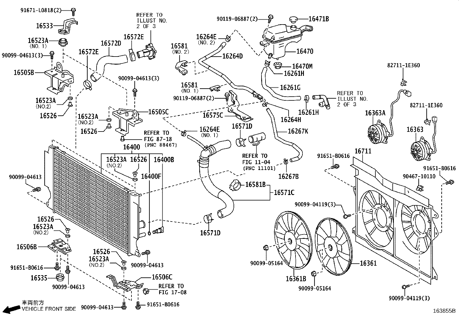 16361-0D170 FAN product image