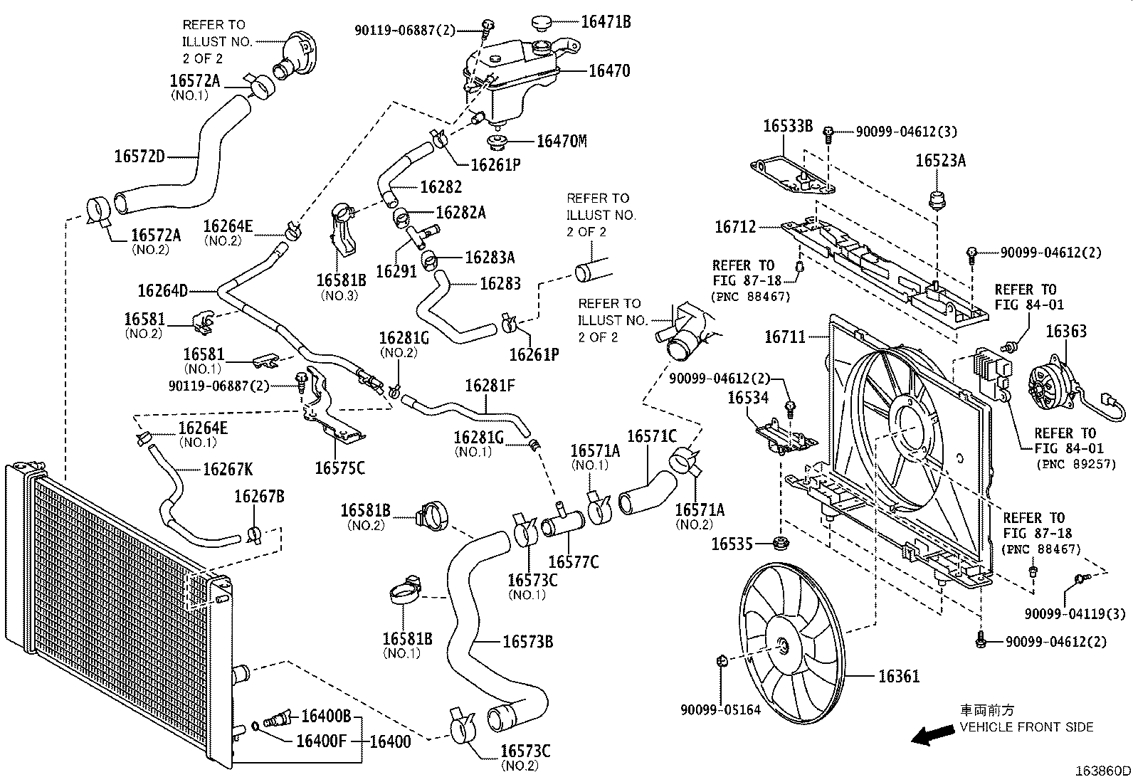 16361-0D170 FAN product image