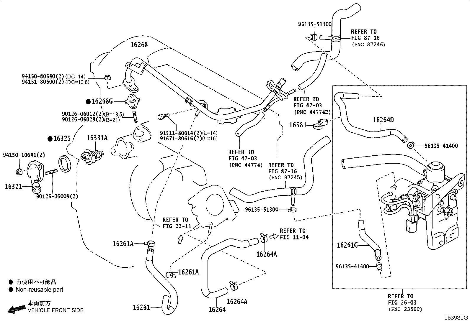 Thumbnail 3 for 16261-0T070