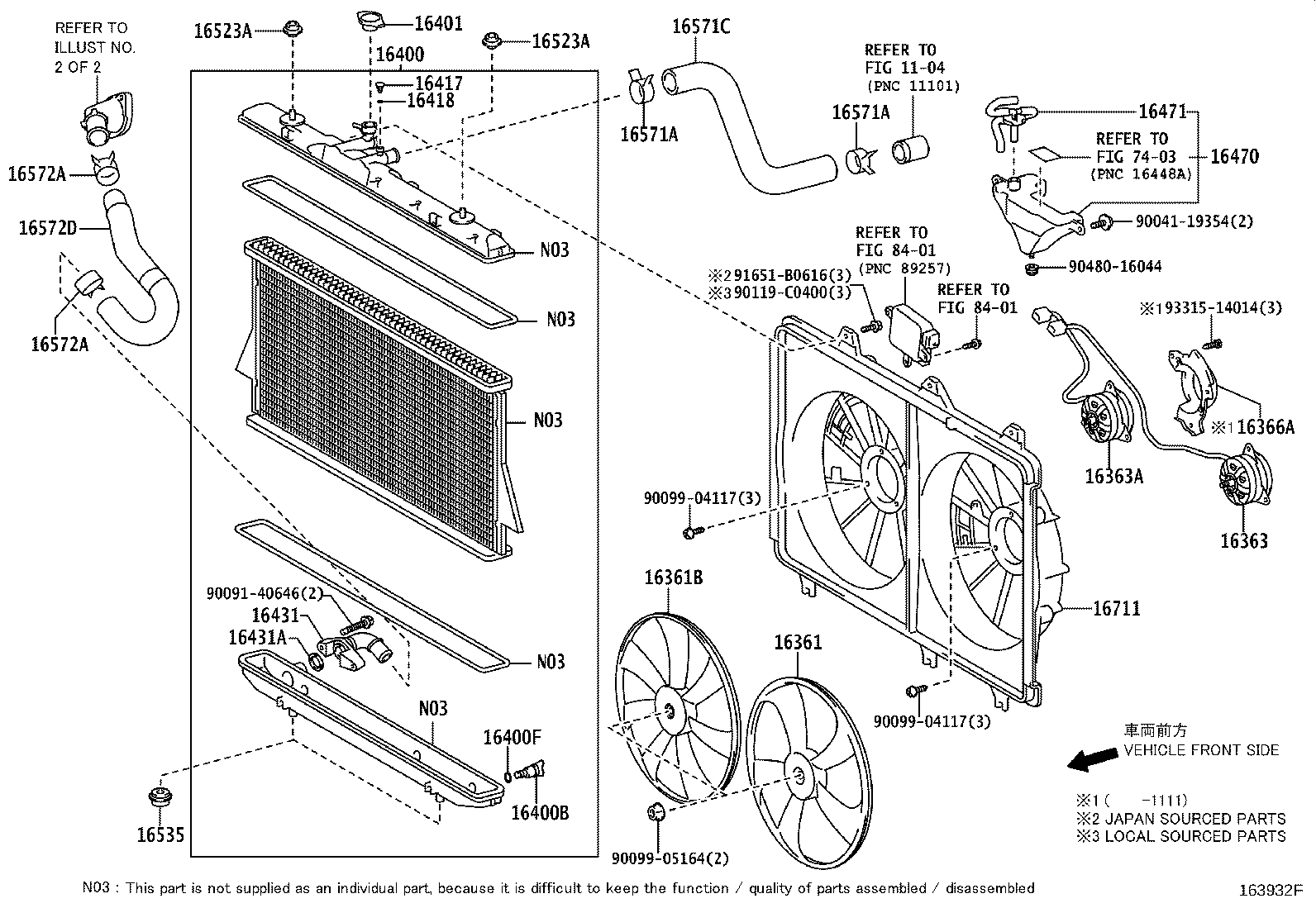 16361-0P200 FAN product image