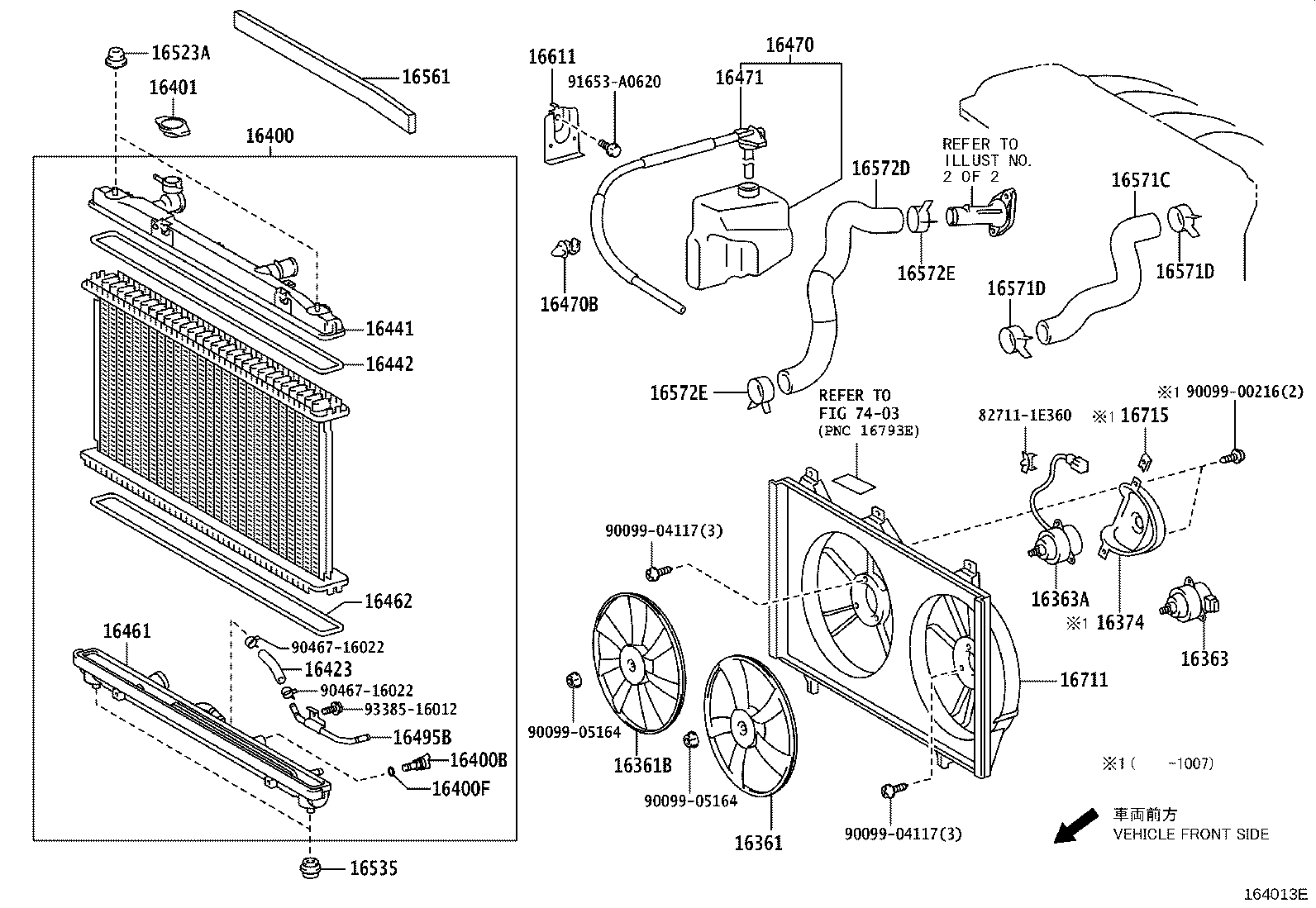 16400-28690 RADIATOR ASSY product image