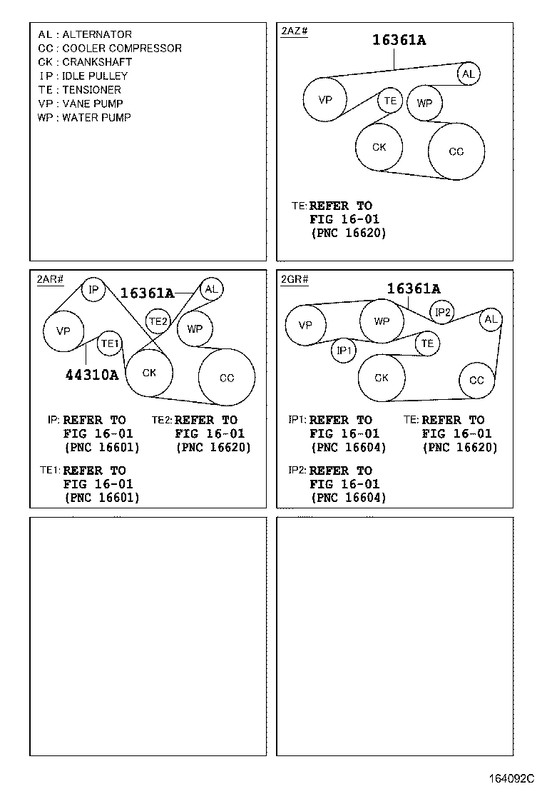 90916-02671 BELT, V(FOR FAN & ALTERNATOR) product image