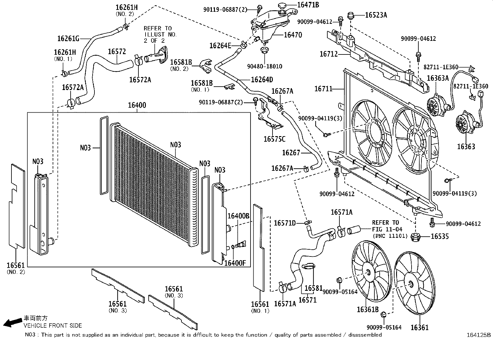 16572-28240 HOSE, RADIATOR, OUTLET product image