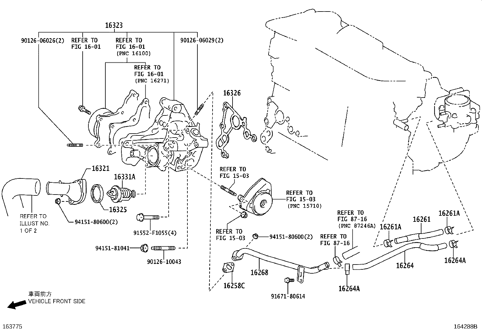 16400-36190 RADIATOR ASSY product image