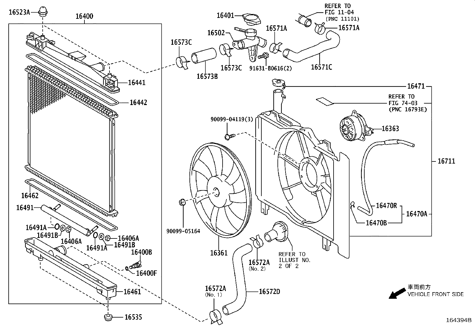 16262-0T010 HOSE, WATER INLET product image